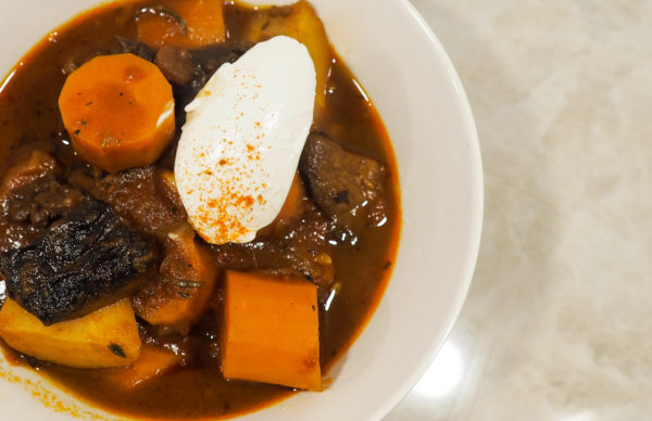 Mushroom bourguignon